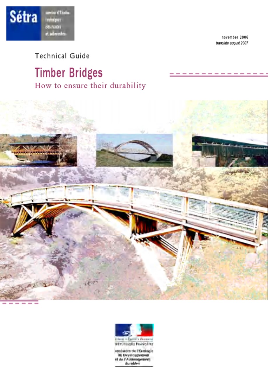 Timber bridges（技术指南 木桥 如何确保其耐久性）2006 10