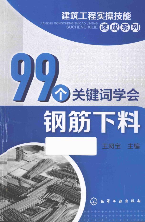 99个关键词学会钢筋下料 王凤宝