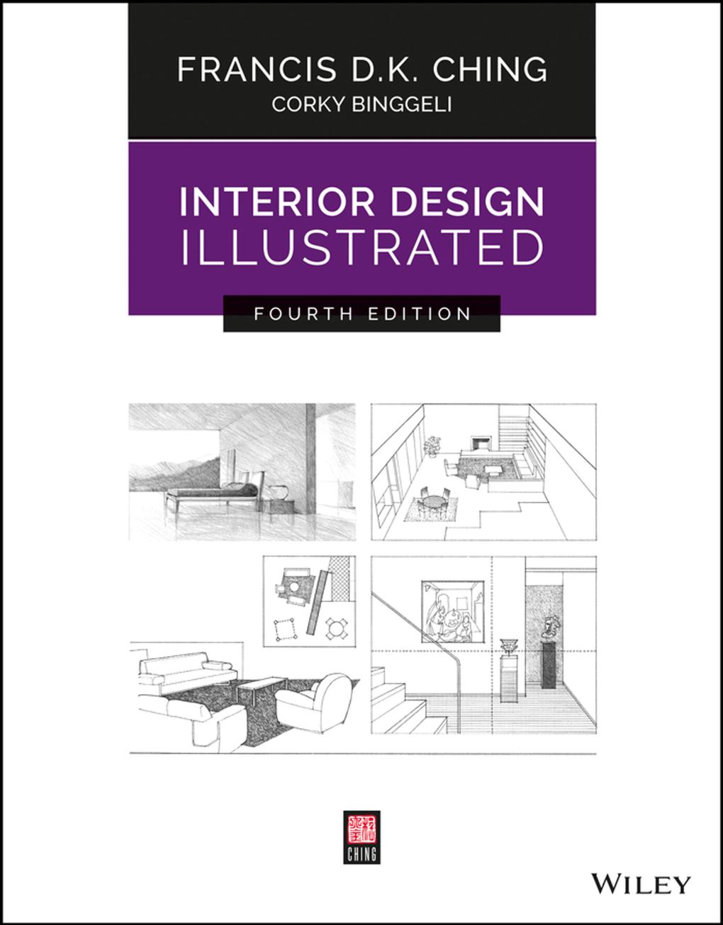 英文版 室内设计插图（第4版） Interior Design Illustrated 4th Edition by Corky Binggeli