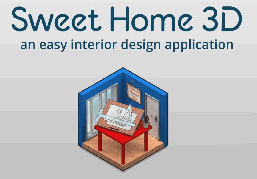 SweetHome3D 7.0.2 windows 建筑3D绘图软件 实时平面转3D效果