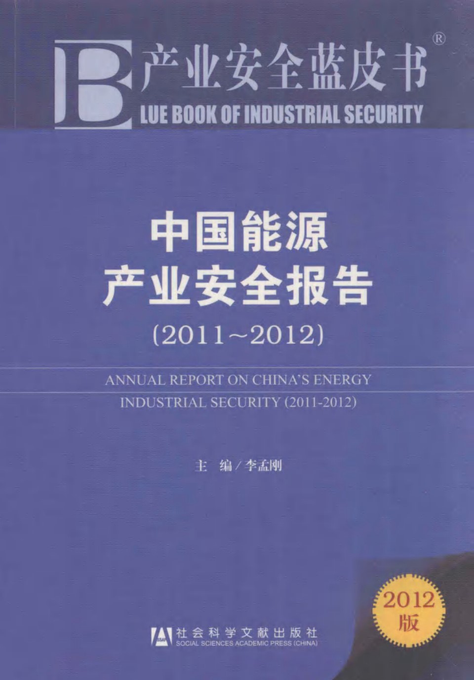 中国能源产业安全报告2011-2012 (李孟刚)(2012版)