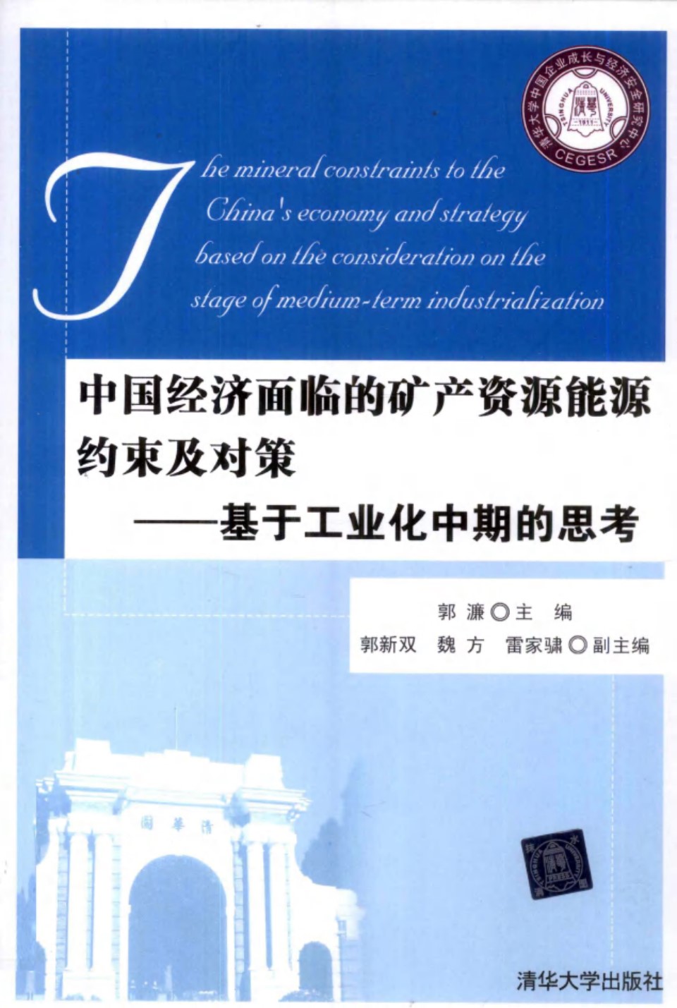 中国经济面临的矿产资源能源约束及对策 基于工业化中期的思考